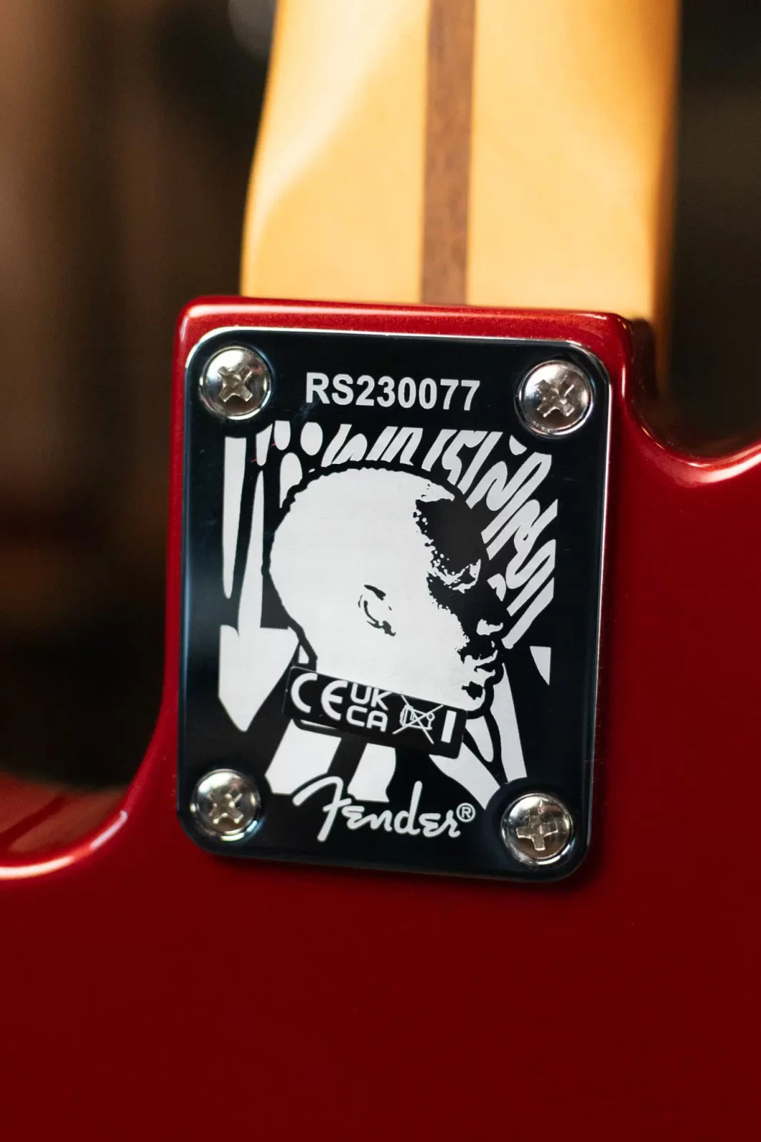 Fender Limited Edition Raphael Saadiq Telecaster - Dark Metallic Red with Hardshell Case