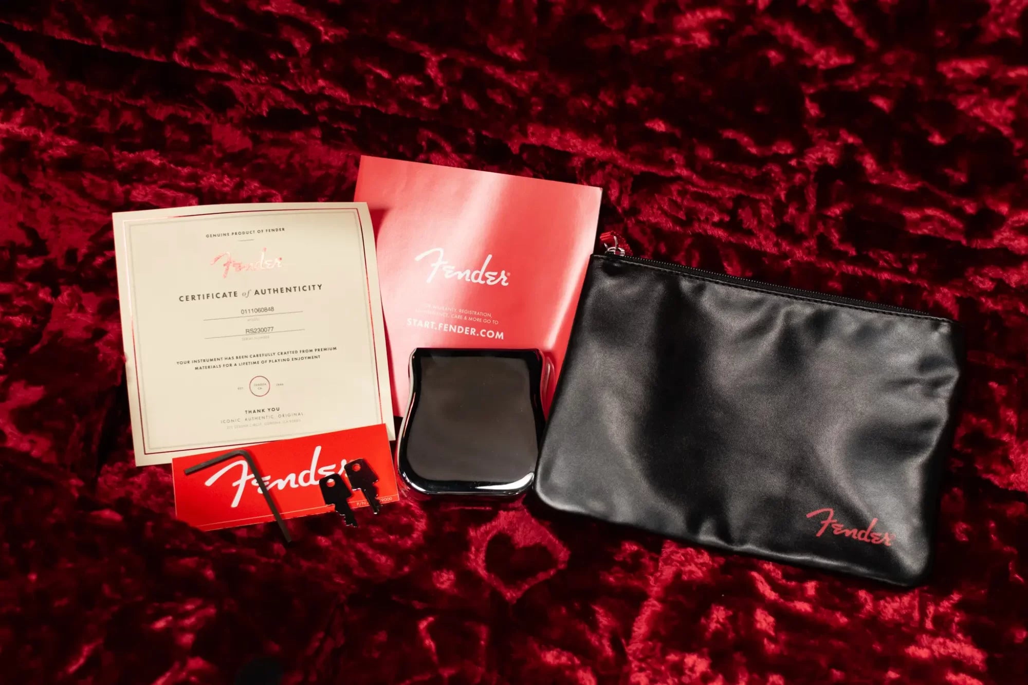 Fender Limited Edition Raphael Saadiq Telecaster - Dark Metallic Red with Hardshell Case