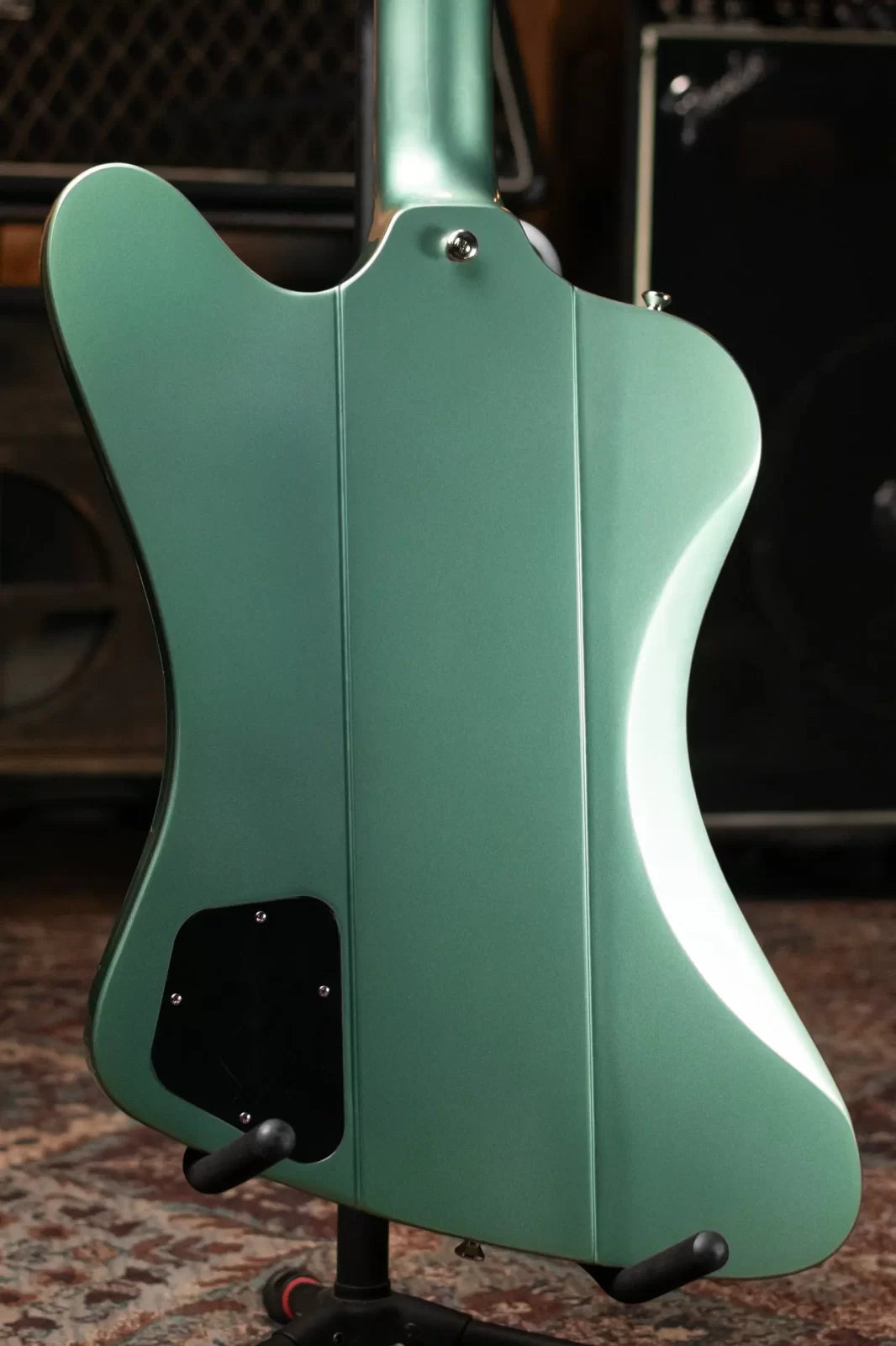 Epiphone 1963 Firebird Electric Guitar - Inverness Green with Hardshell Case
