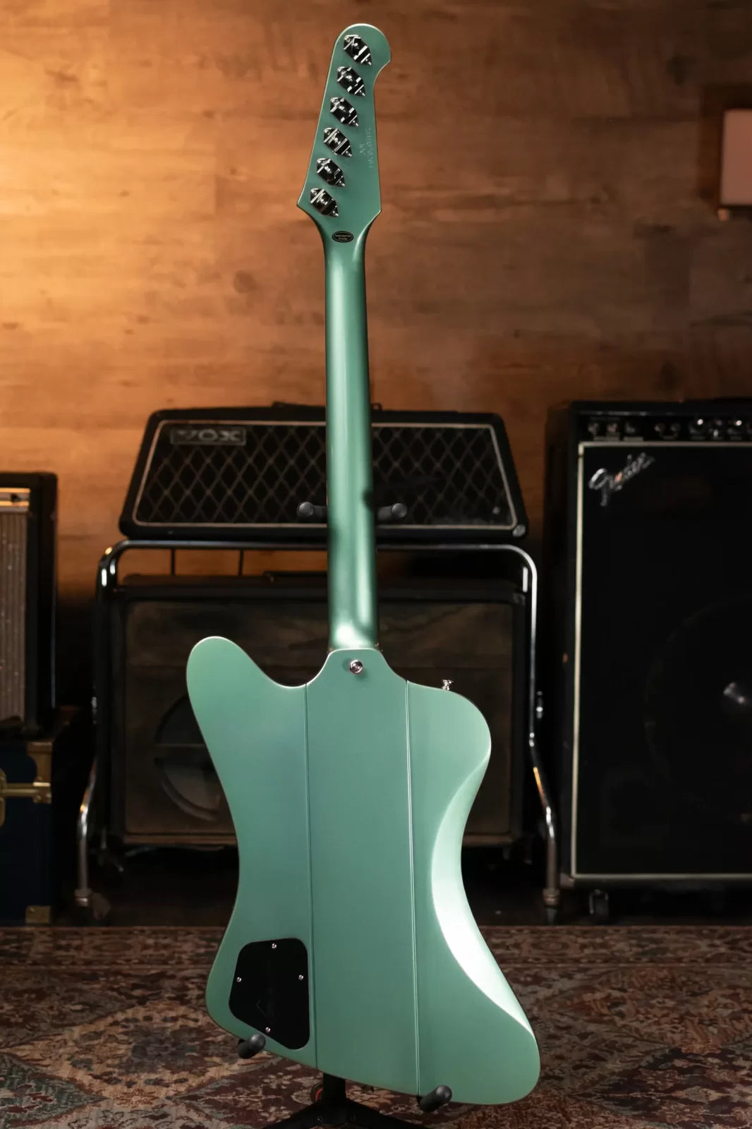 Epiphone 1963 Firebird Electric Guitar - Inverness Green with Hardshell Case