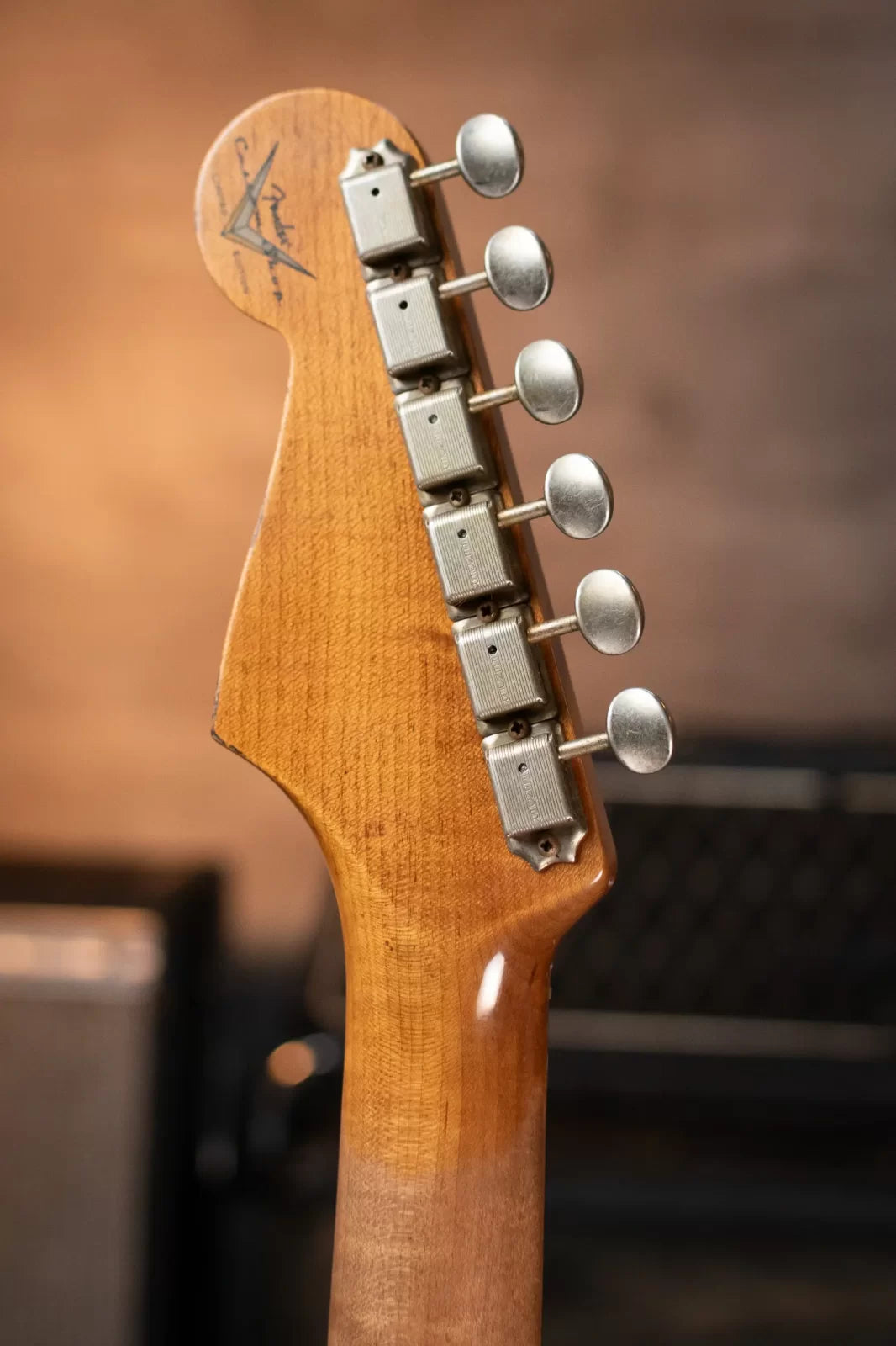 Fender Custom Shop Limited Edition ‘63 Strat Journeyman Relic Electric Guitar - Aged Black with Hardshell Case