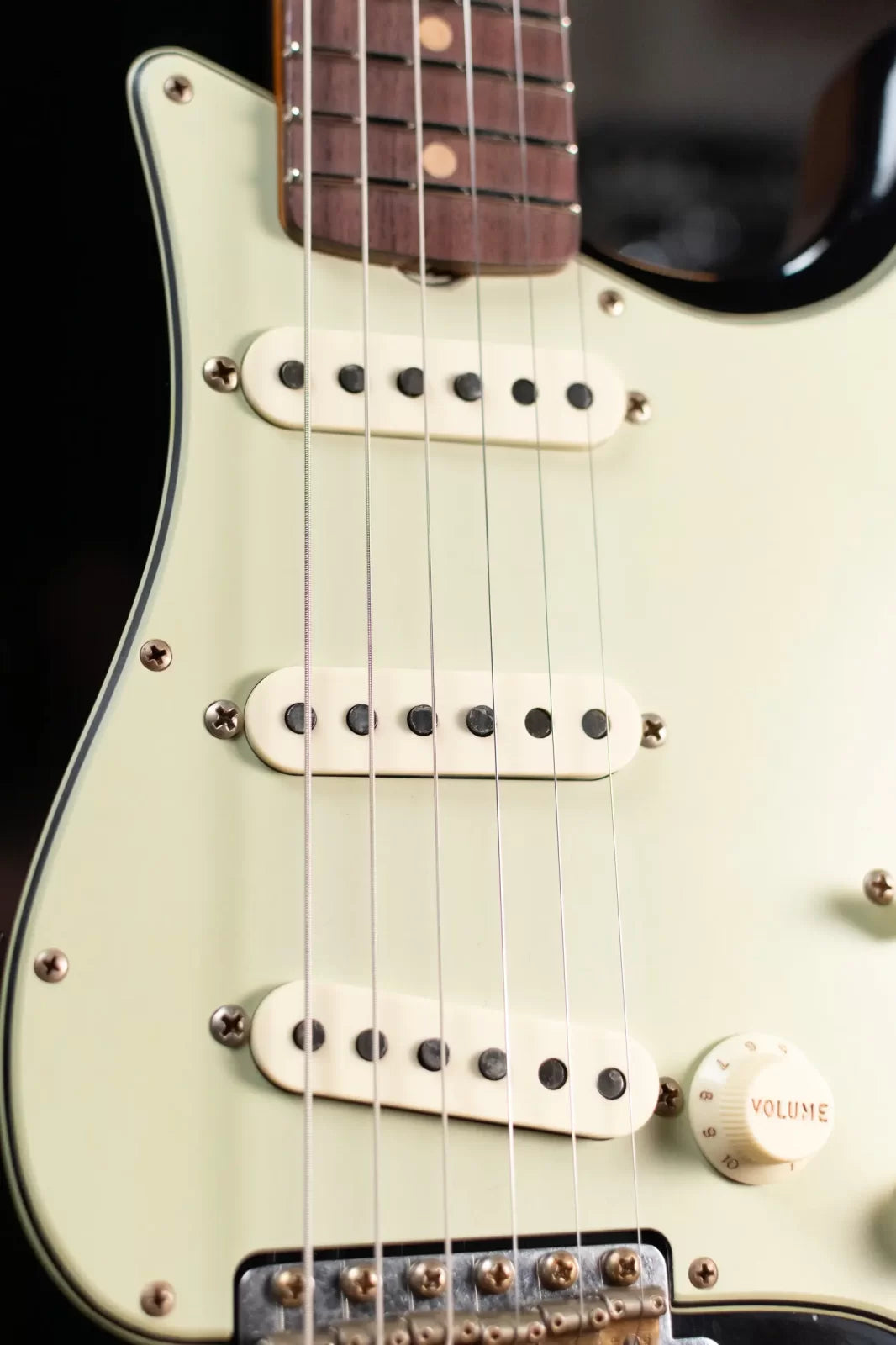 Fender Custom Shop Limited Edition ‘63 Strat Journeyman Relic Electric Guitar - Aged Black with Hardshell Case