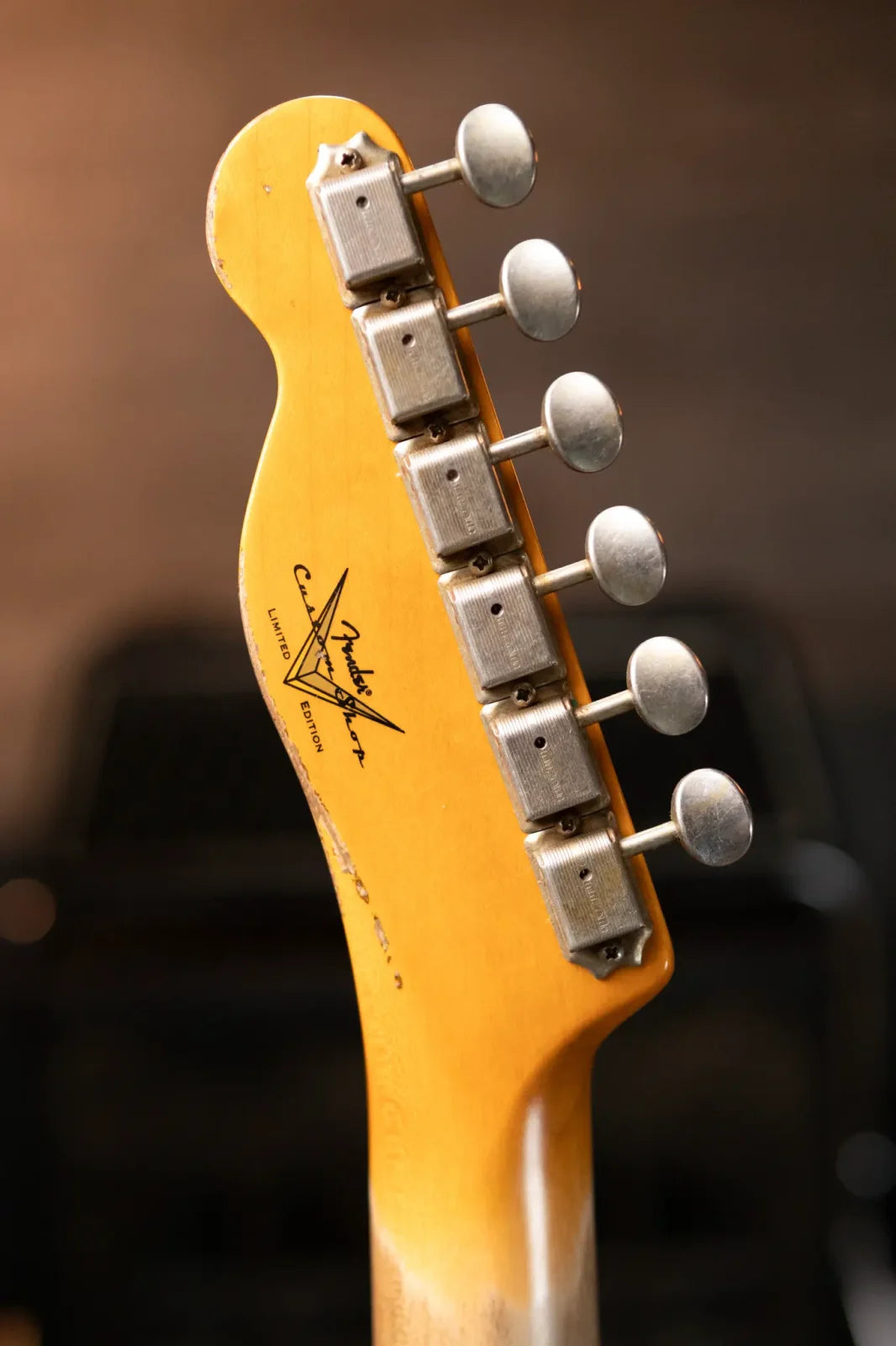 Fender Custom Shop Limited Edition CuNiFe Telecaster Custom Heavy Relic 1-Piece Maple Neck - Aged Nocaster Blonde