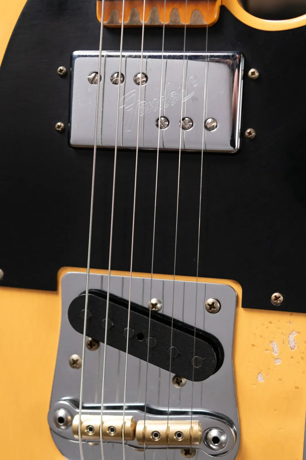 Fender Custom Shop Limited Edition CuNiFe Telecaster Custom Heavy Relic 1-Piece Maple Neck - Aged Nocaster Blonde