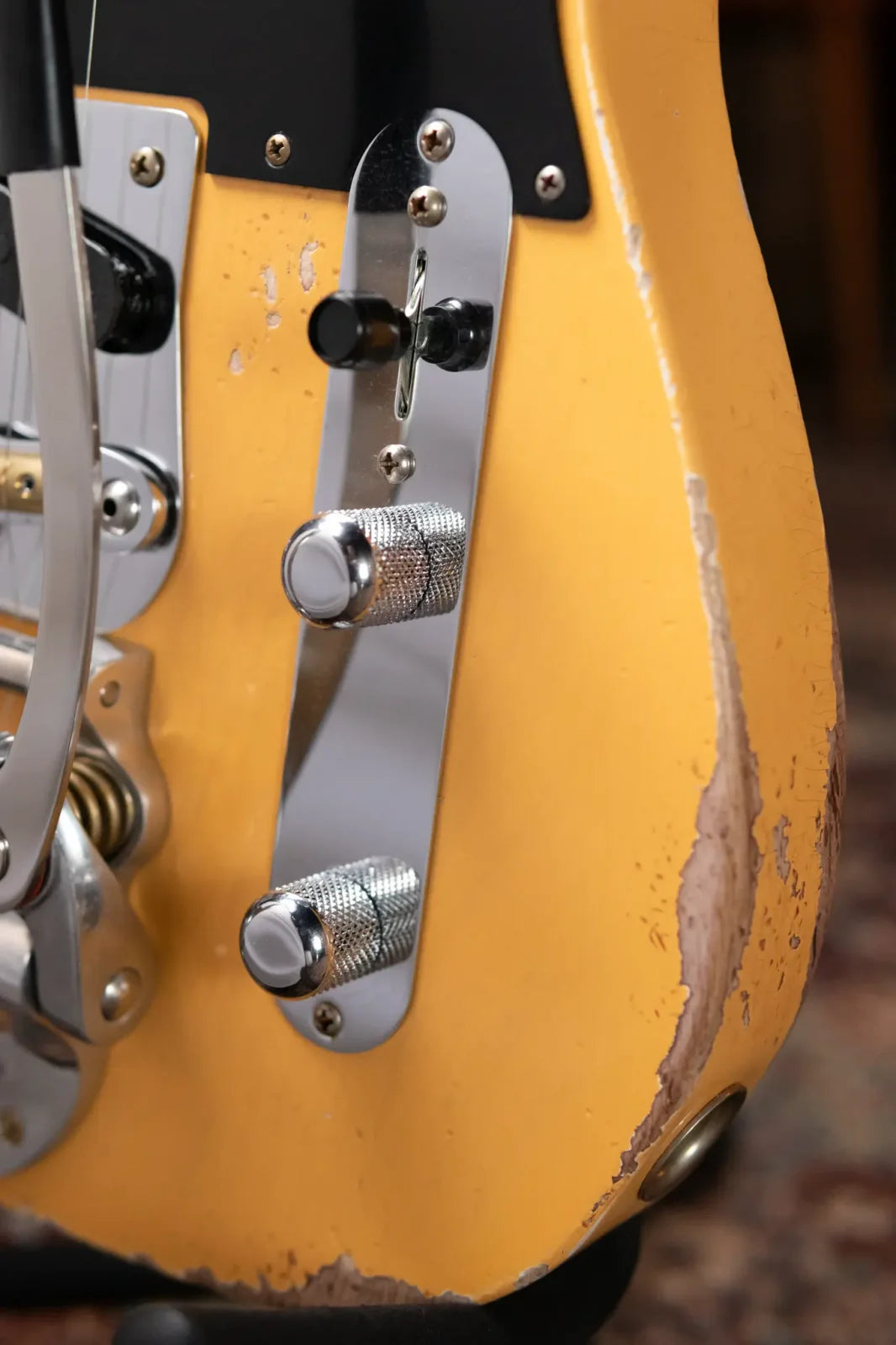 Fender Custom Shop Limited Edition CuNiFe Telecaster Custom Heavy Relic 1-Piece Maple Neck - Aged Nocaster Blonde