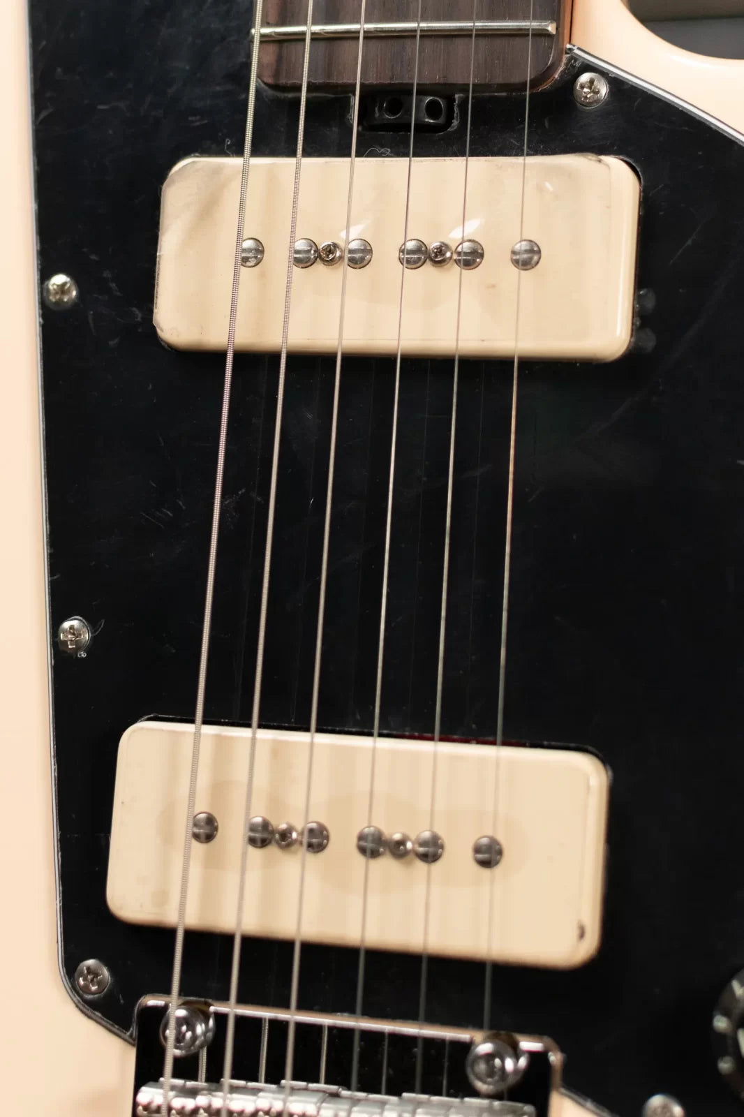 Sterling by Music Man Albert Lee P90 AL40P - Vintage Cream