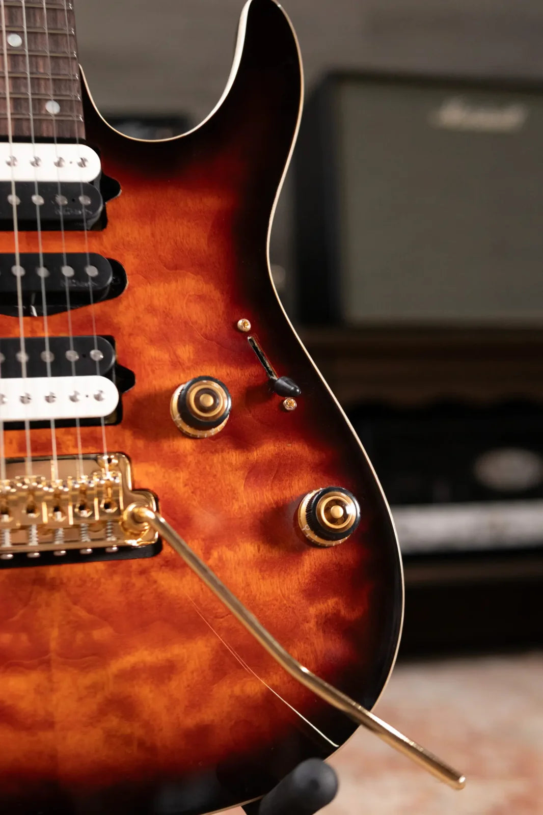 Ibanez AZ47P1GMDEB Electric Guitar - Dragon Eye Burst