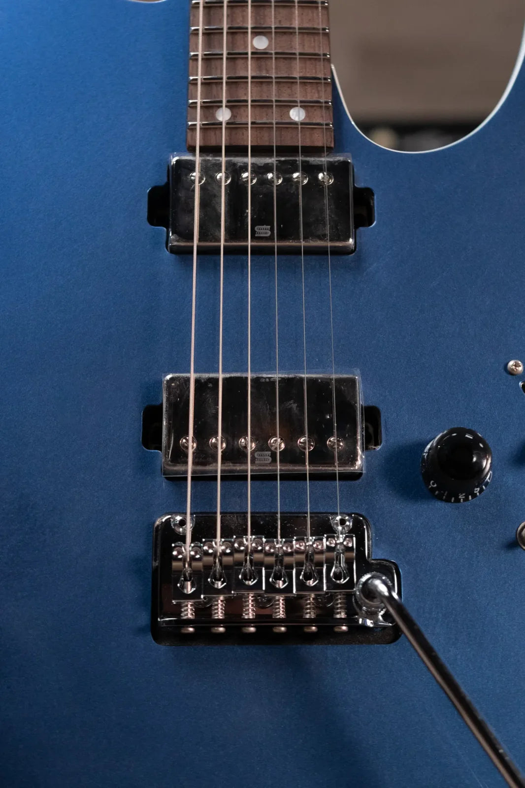 Ibanez Premium AZ42P1PBE Electric Guitar - Prussian Blue Metallic with Gig Bag