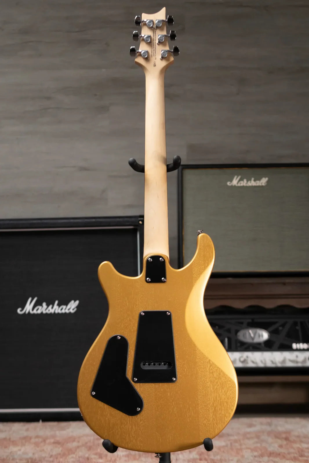 PRS SE CE 24 Standard Satin Electric Guitar - Metallic Gold with Gig Bag