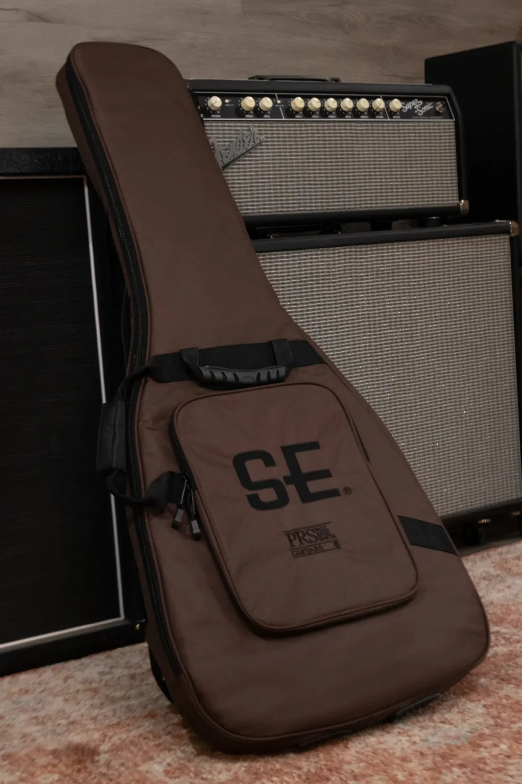 PRS SE CE 24 Standard Satin Electric Guitar - Metallic Gold with Gig Bag