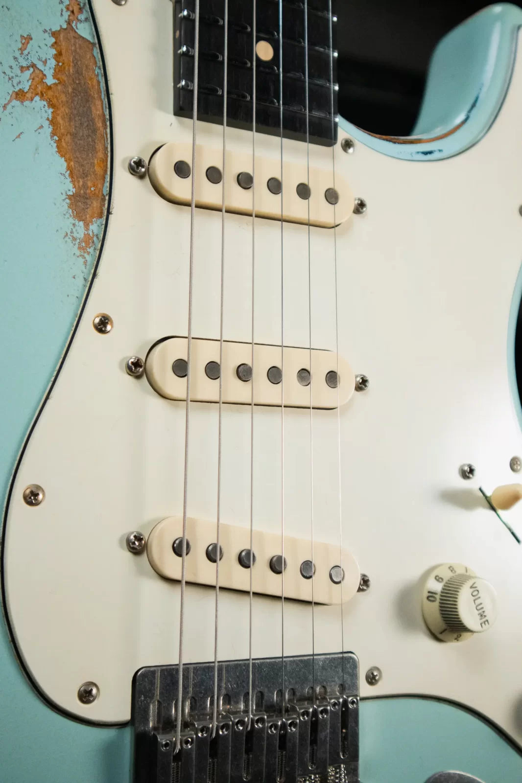 Luxxtone Choppa S - Daphne Blue over Sunburst with Hardshell Case