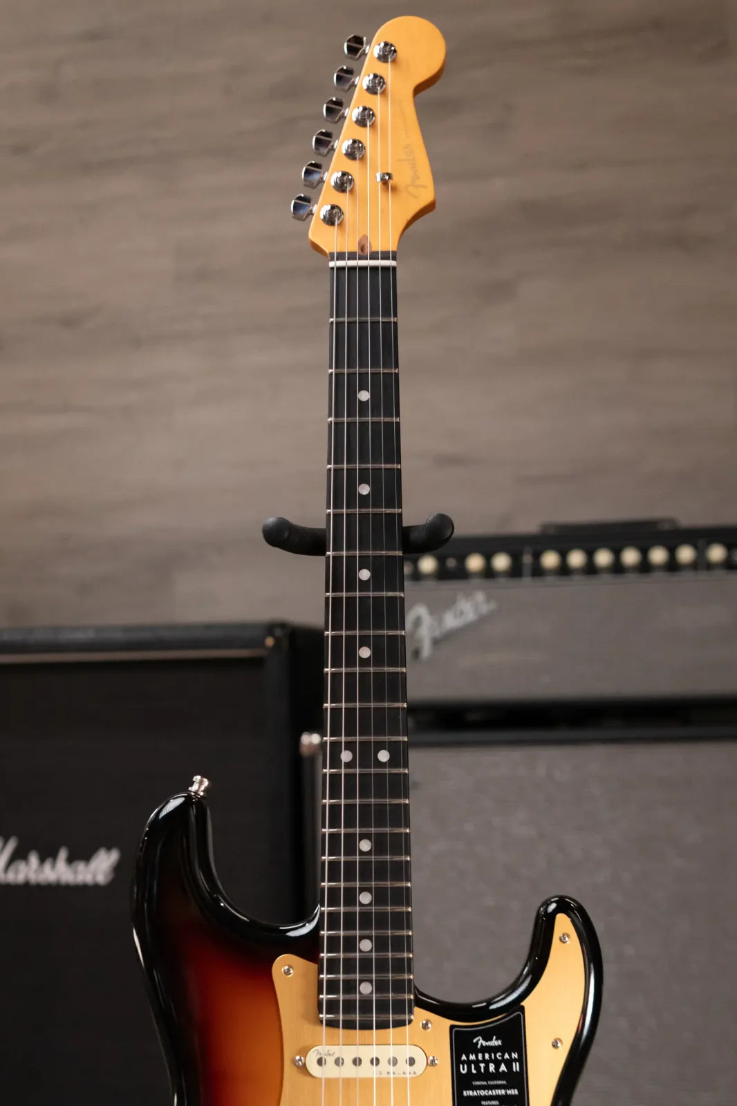 Fender American Ultra II Stratocaster HSS Electric Guitar - Ultraburst with Hardshell Case - Demo