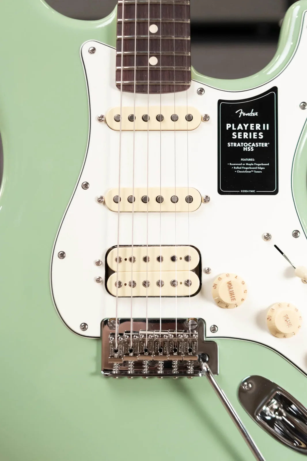 Fender Player II HSS Stratocaster Rosewood Fingerboard - Birch Green