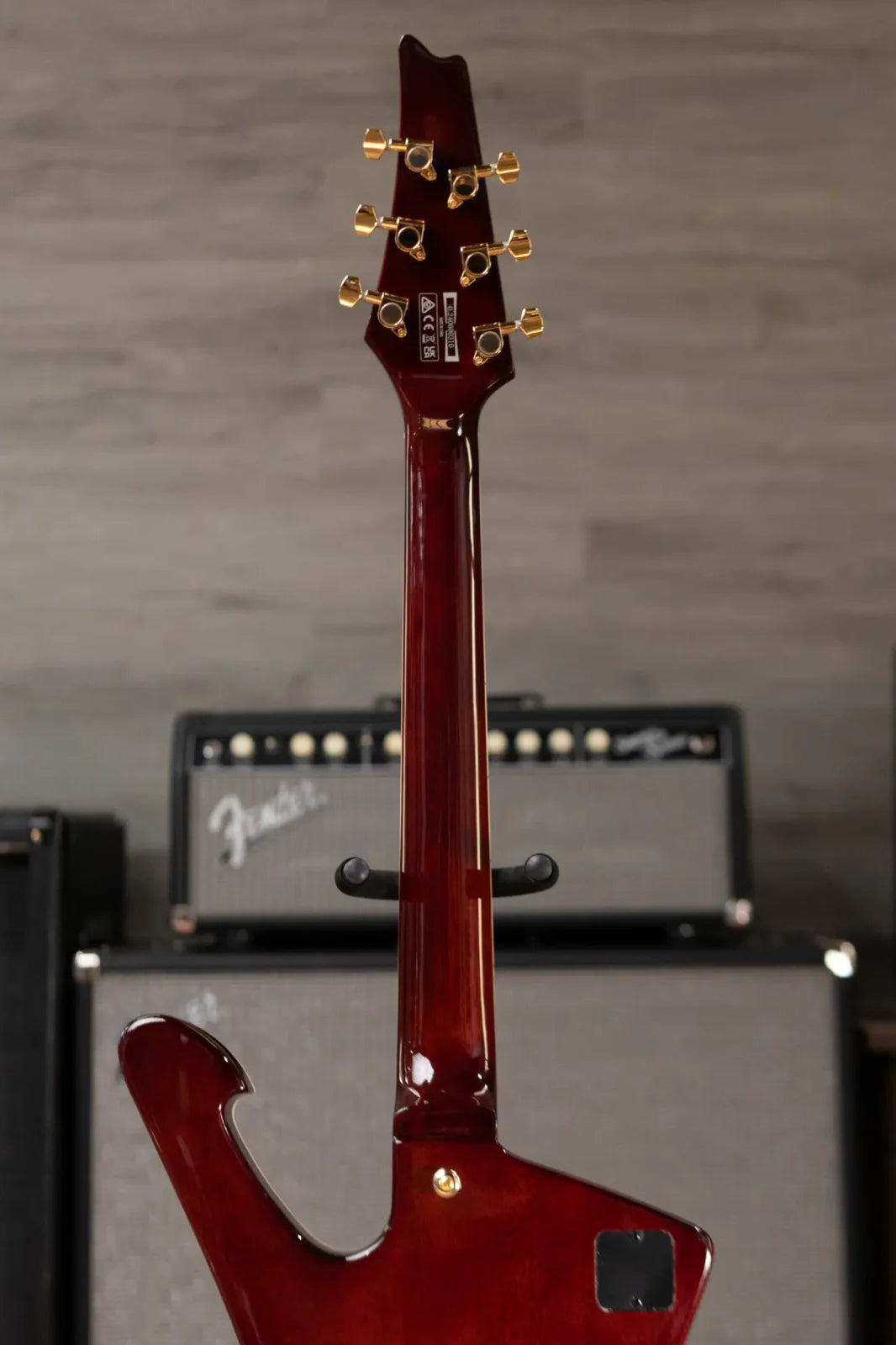 Ibanez Iceman IC420FMVLS Electric Guitar - Violin Sunburst with Gig Bag