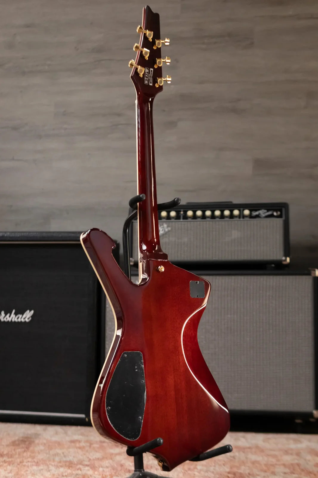 Ibanez Iceman IC420FMVLS Electric Guitar - Violin Sunburst with Gig Bag