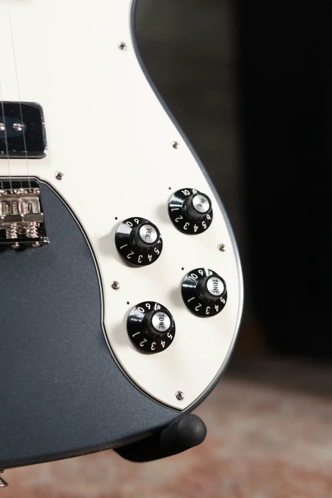 Fender Limited Edition Chris Shiflett Cleaver Telecaster Deluxe - Charcoal Frost Metallic with Hardshell Case