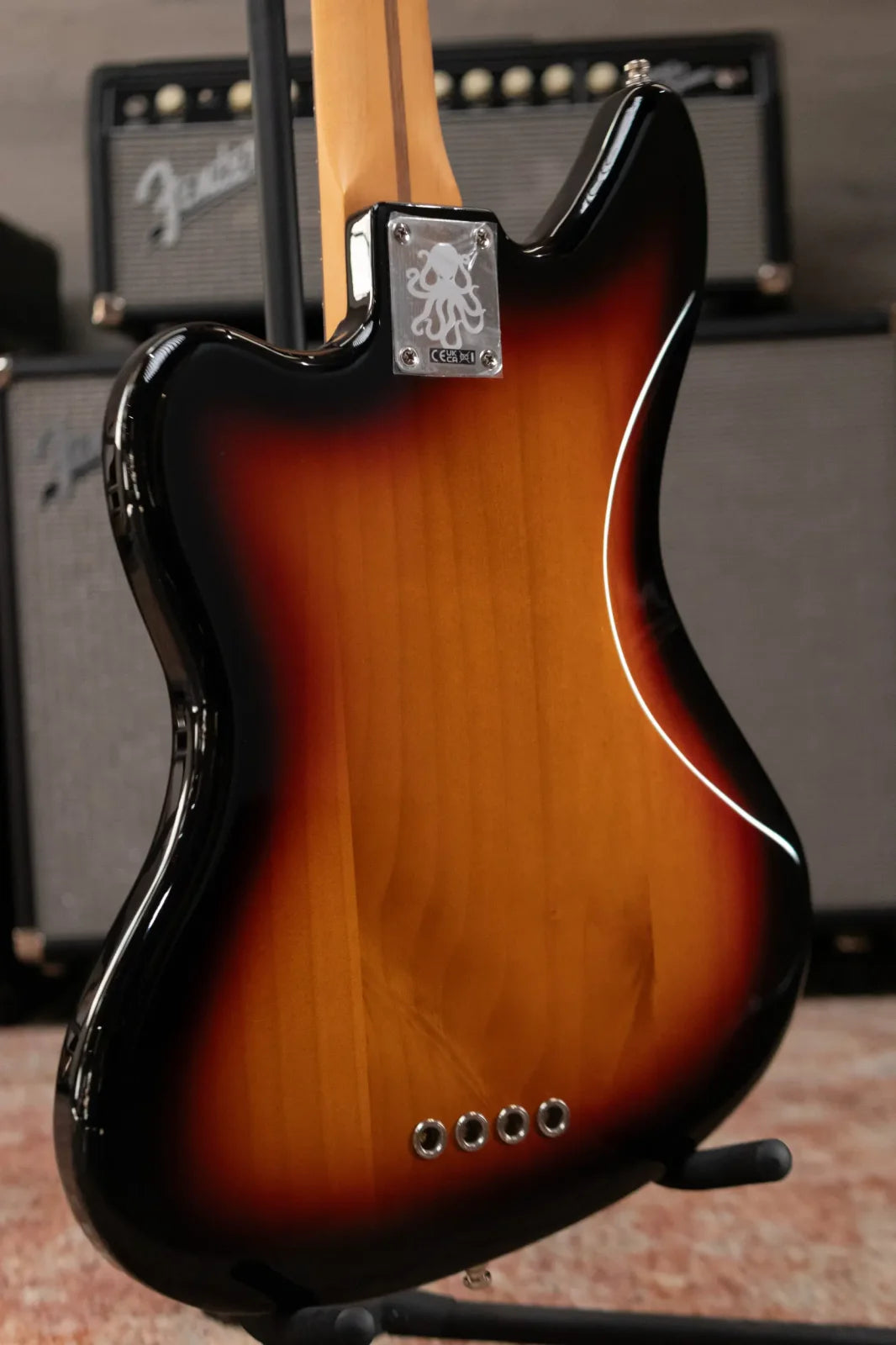 Fender Limited Edition Mark Hoppus Jaguar Bass - 3-Color Sunburst with Deluxe Gig Bag
