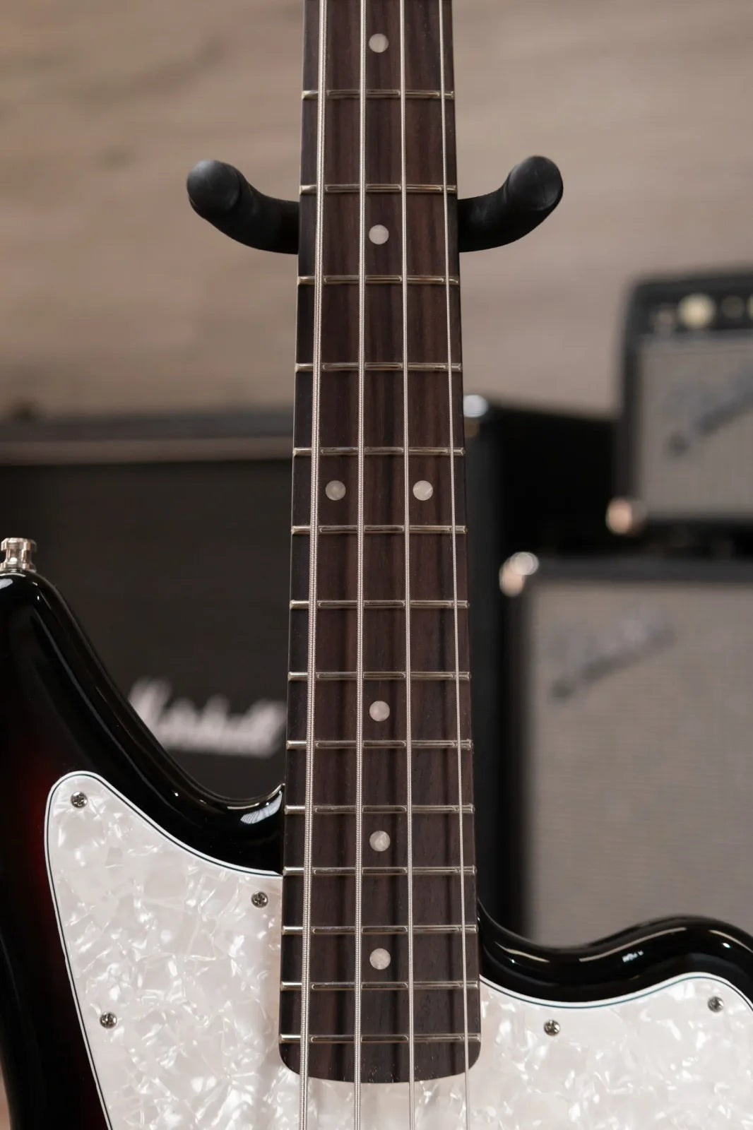 Fender Limited Edition Mark Hoppus Jaguar Bass - 3-Color Sunburst with Deluxe Gig Bag
