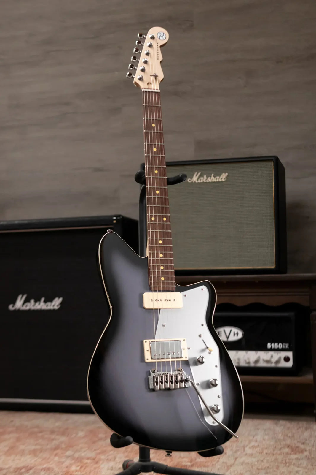 Reverend Double Agent W Electric Guitar - Periwinkle Burst