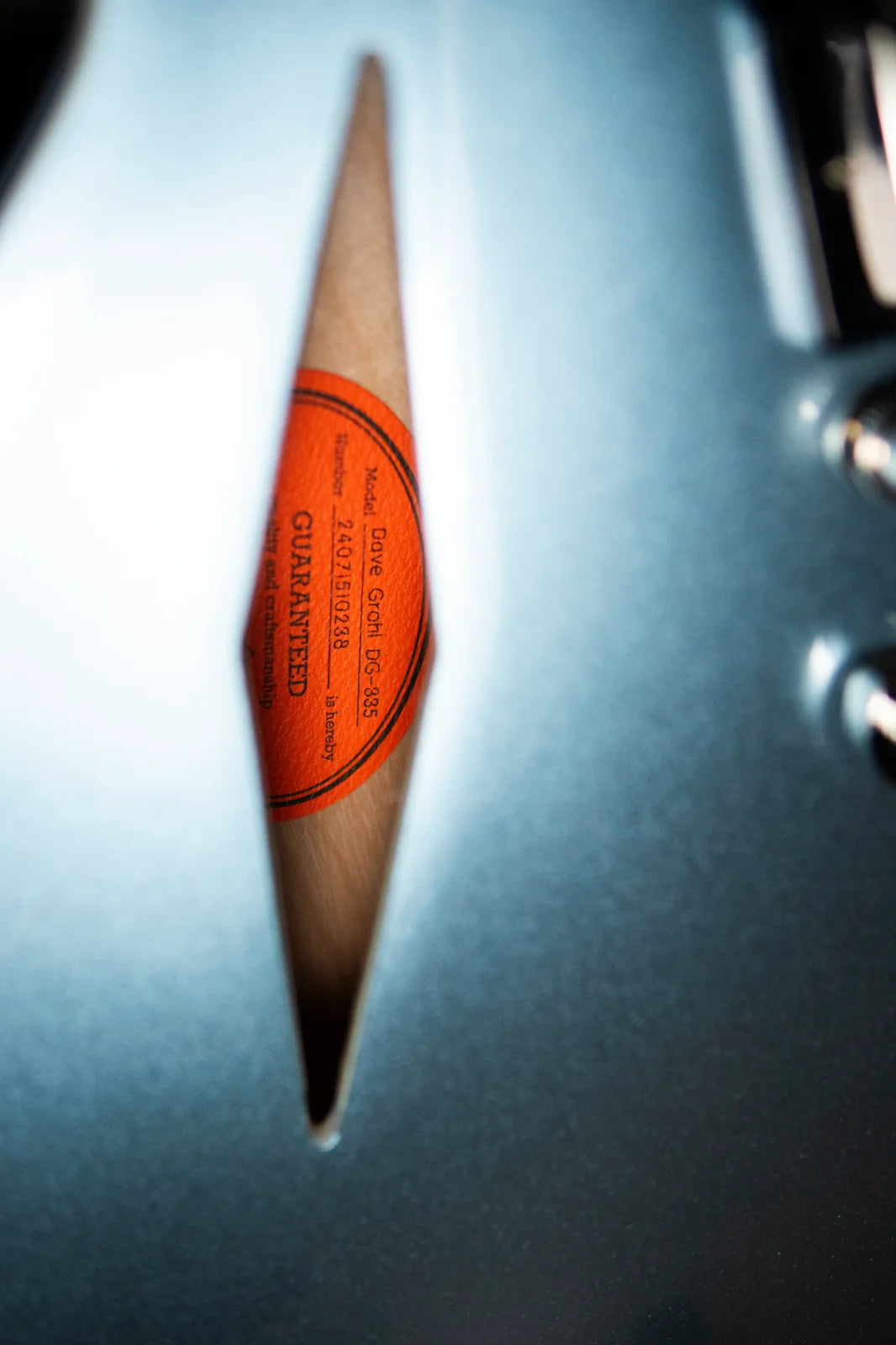 Epiphone Dave Grohl DG-335 Semi-Hollow - Pelham Blue with Hardshell Case