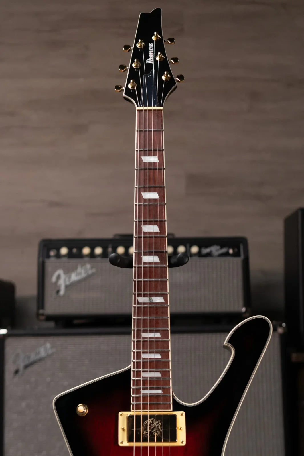 Ibanez Iceman IC420AAB Electric Guitar - Antique Autumn Burst
