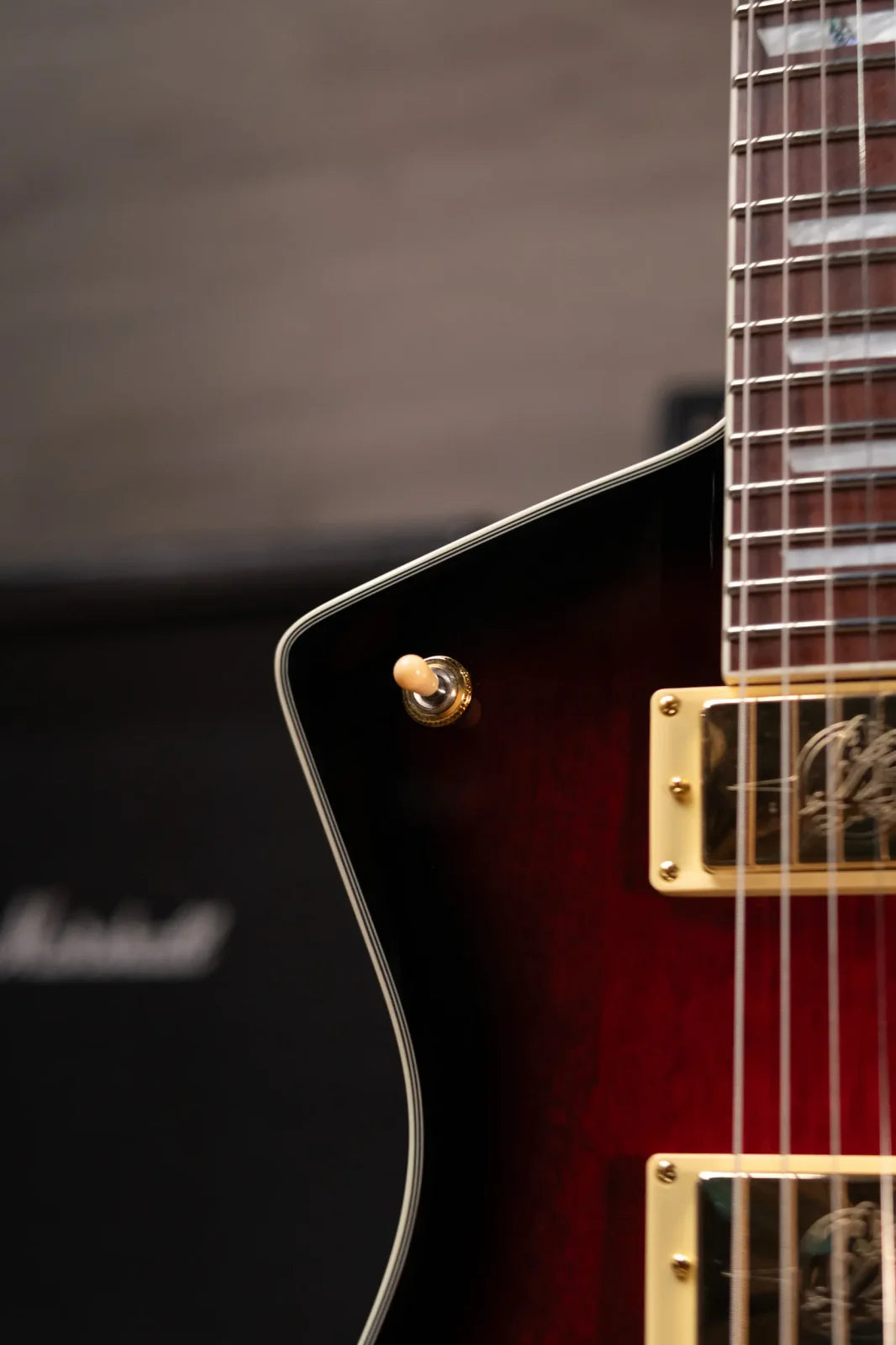 Ibanez Iceman IC420AAB Electric Guitar - Antique Autumn Burst