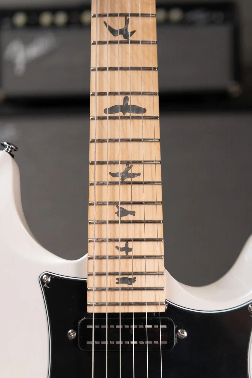 PRS SE NF3 Electric Guitar - White Pearl with Gig Bag