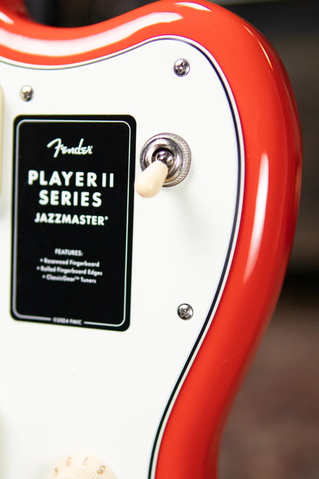 Fender Player II Jazzmaster Rosewood Fingerboard - Coral Red