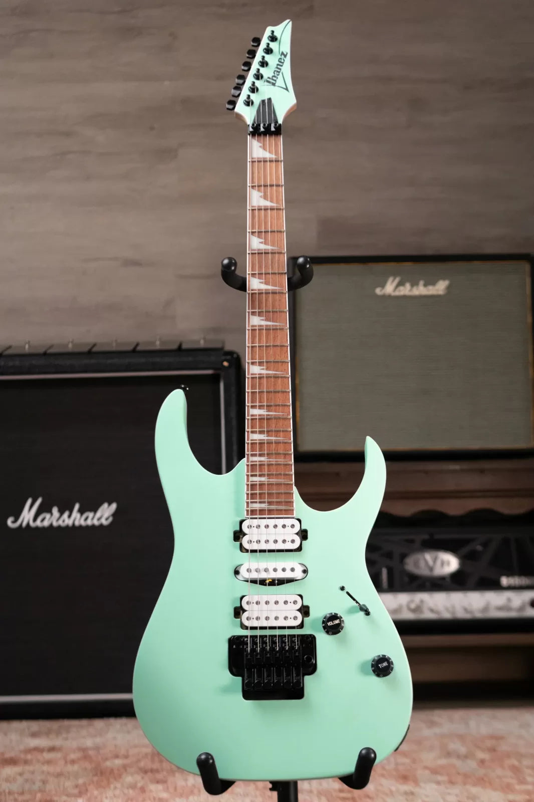 Ibanez RG470DXSFM Electric Guitar - Sea Foam Green Matte