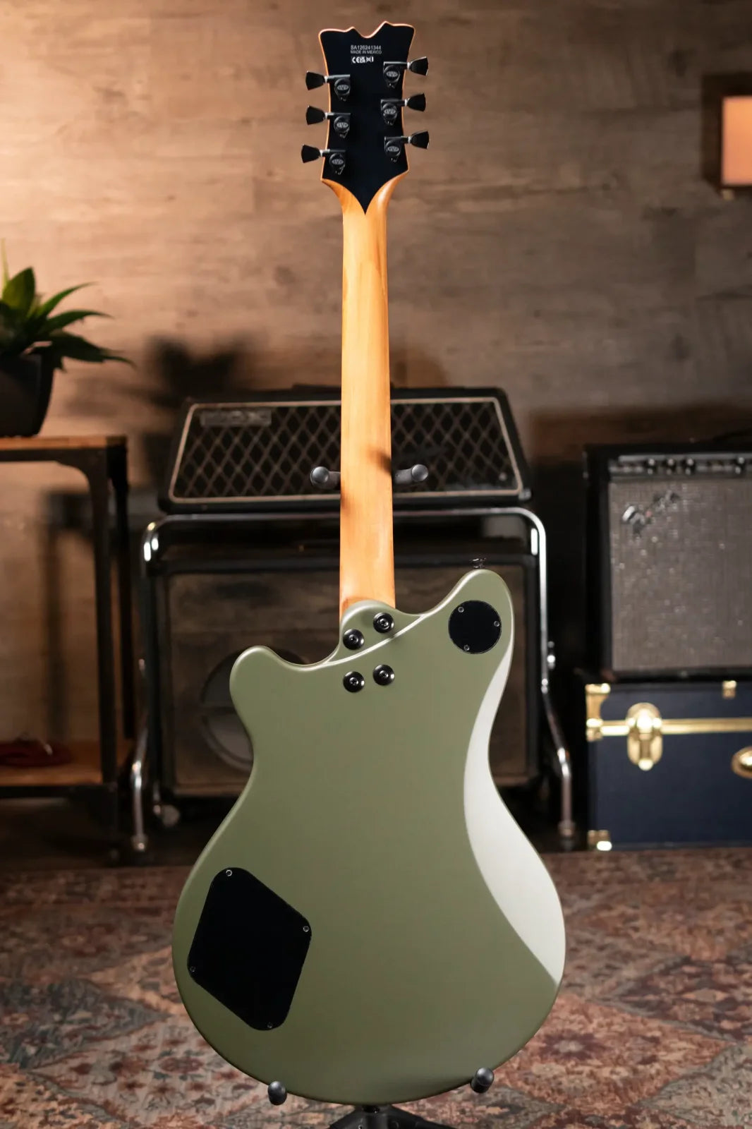 EVH SA-126 Special - Matte Army Drab with Hardshell Case