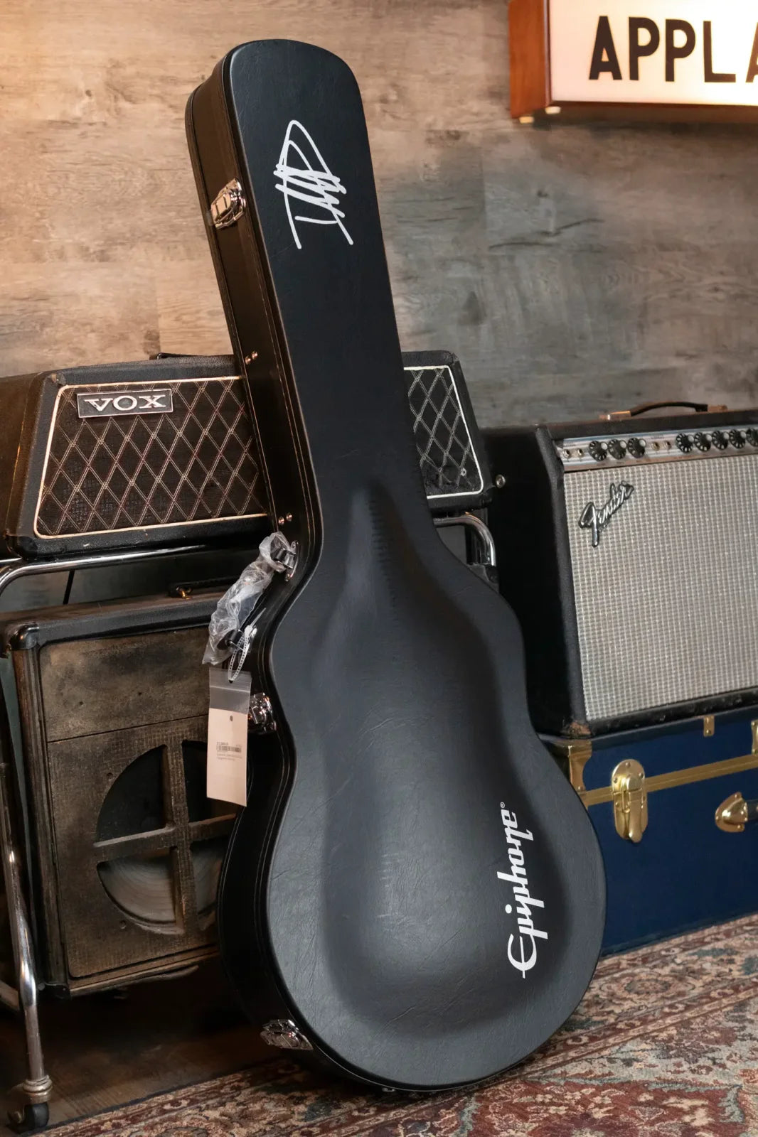 Epiphone Dave Grohl DG-335 Semi-Hollow - Pelham Blue with Hardshell Case