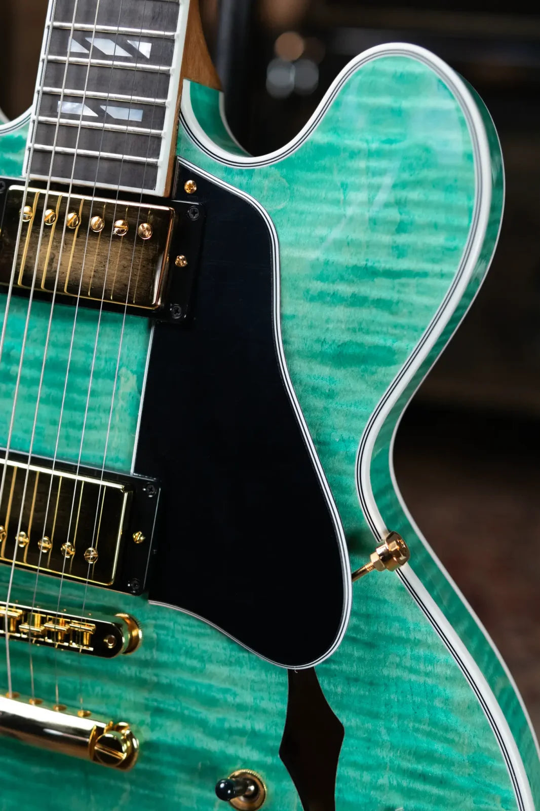 Gibson ES Supreme Semi-Hollow Electric - Seafoam Green with Hardshell Case