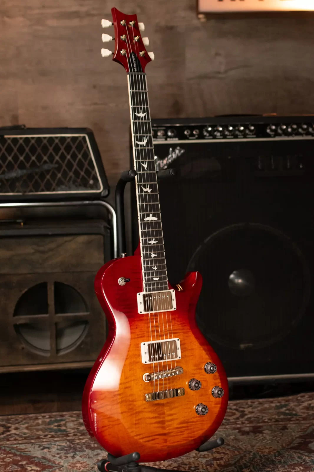 PRS S2 McCarty 594 Singlecut - Dark Cherry Sunburst with Premium Gig Bag