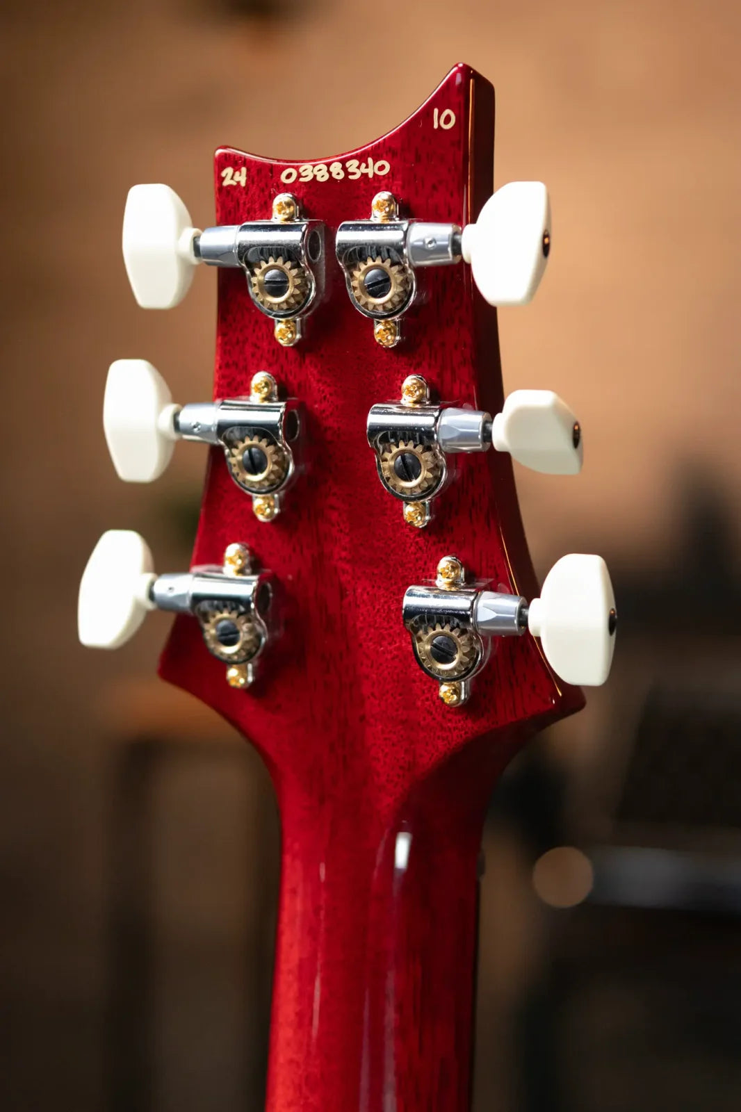 PRS Studio 22 10-Top - Charcoal Cherry Burst with Hardshell Case