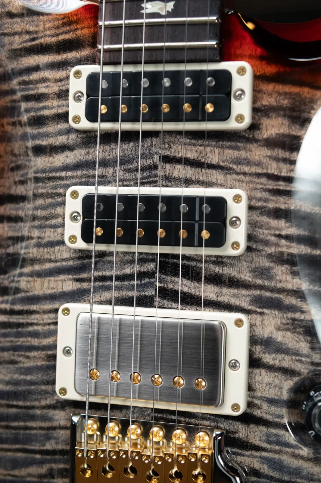 PRS Studio 22 10-Top - Charcoal Cherry Burst with Hardshell Case