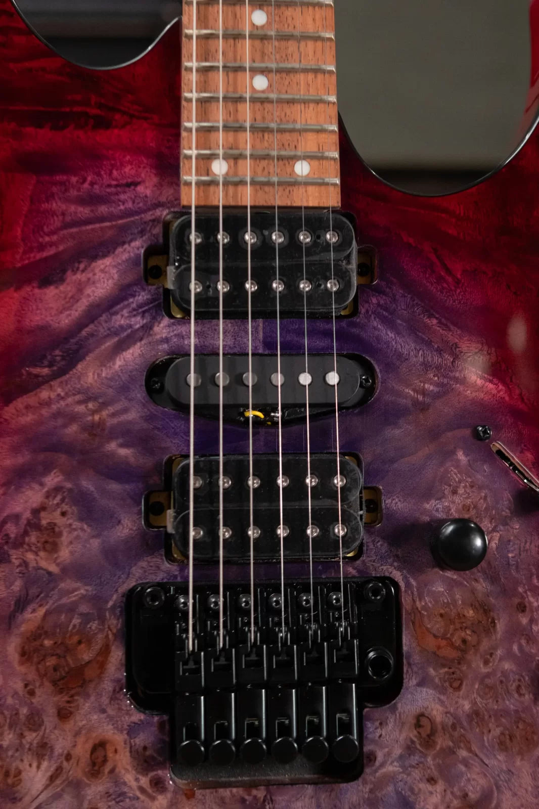 Ibanez RG470PBREB Electric Guitar - Red Eclipse Burst