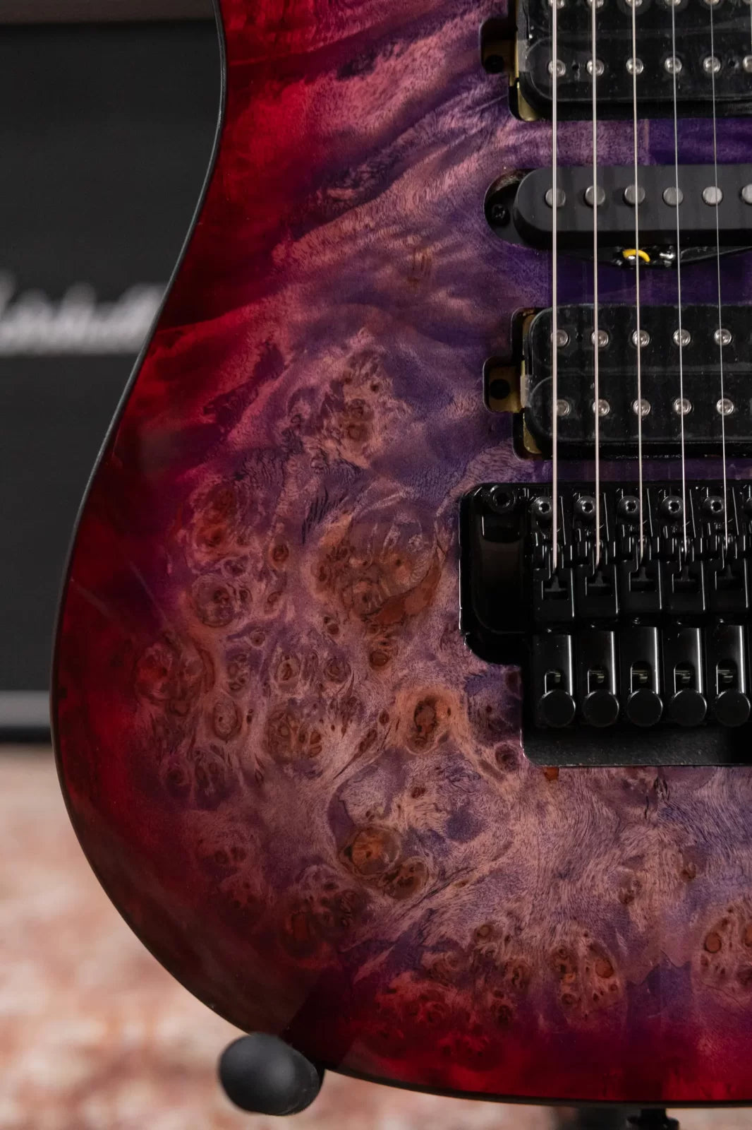 Ibanez RG470PBREB Electric Guitar - Red Eclipse Burst
