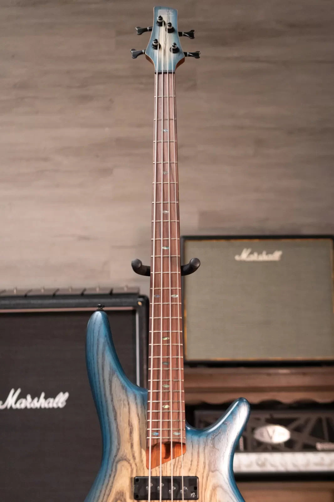 Ibanez SR600ECTF SR Standard 4-String Electric Bass - Cosmic Blue Starburst Flat