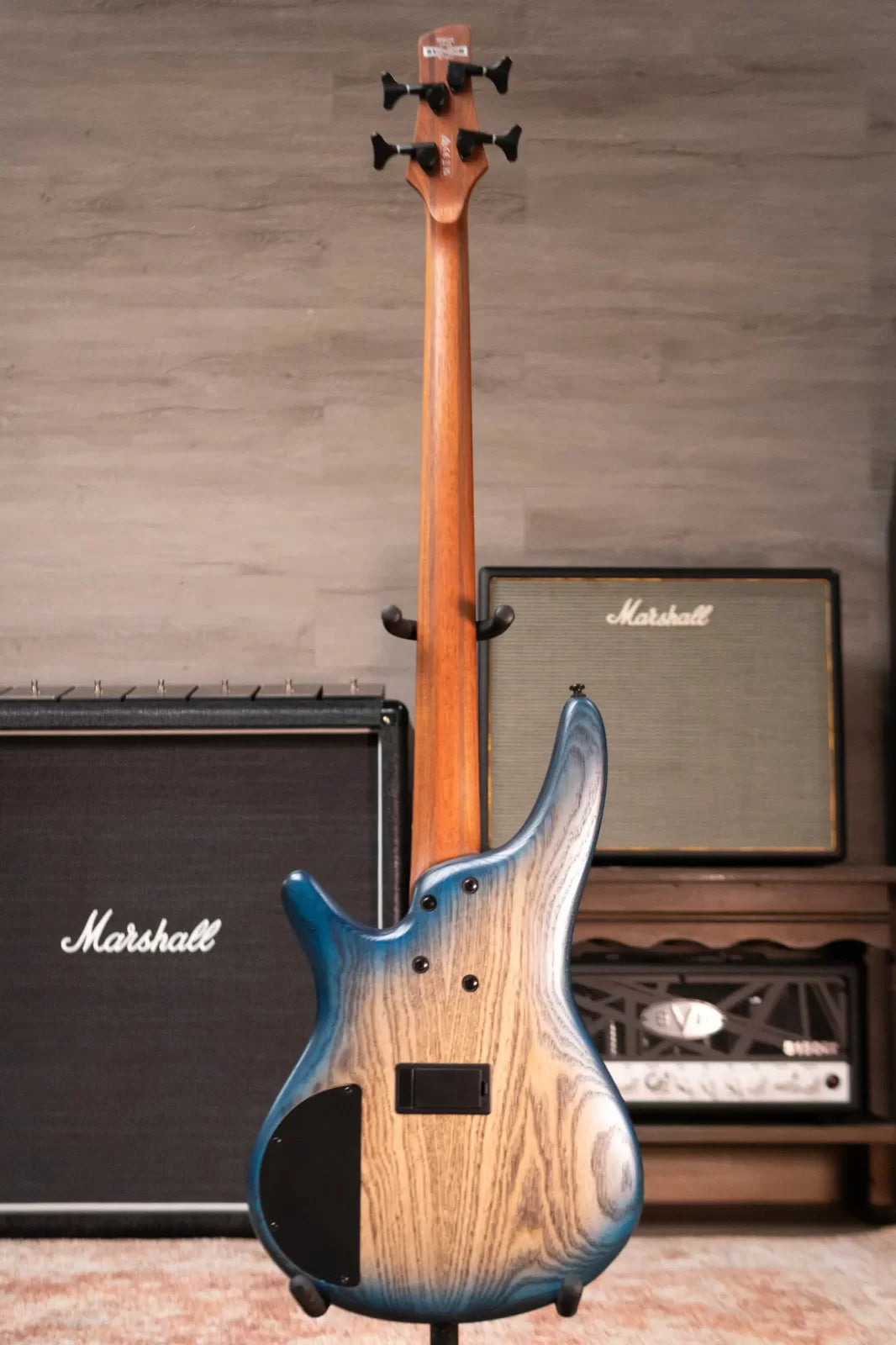 Ibanez SR600ECTF SR Standard 4-String Electric Bass - Cosmic Blue Starburst Flat
