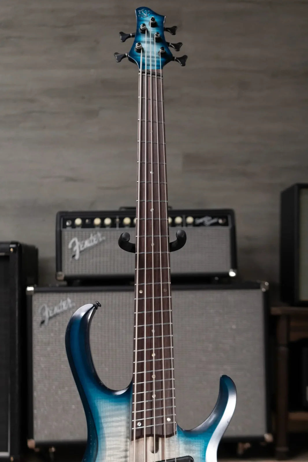Ibanez BTB705LMCTL Bass Workshop Multi-Scale 5-String Electric Bass - Cosmic Blue Starburst Low Gloss