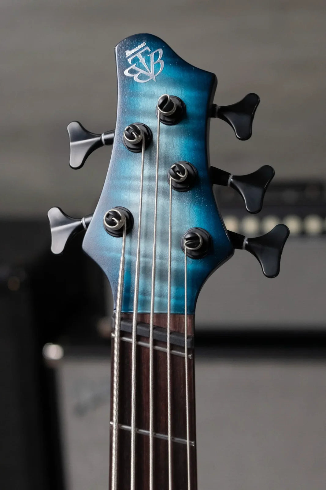 Ibanez BTB705LMCTL Bass Workshop Multi-Scale 5-String Electric Bass - Cosmic Blue Starburst Low Gloss