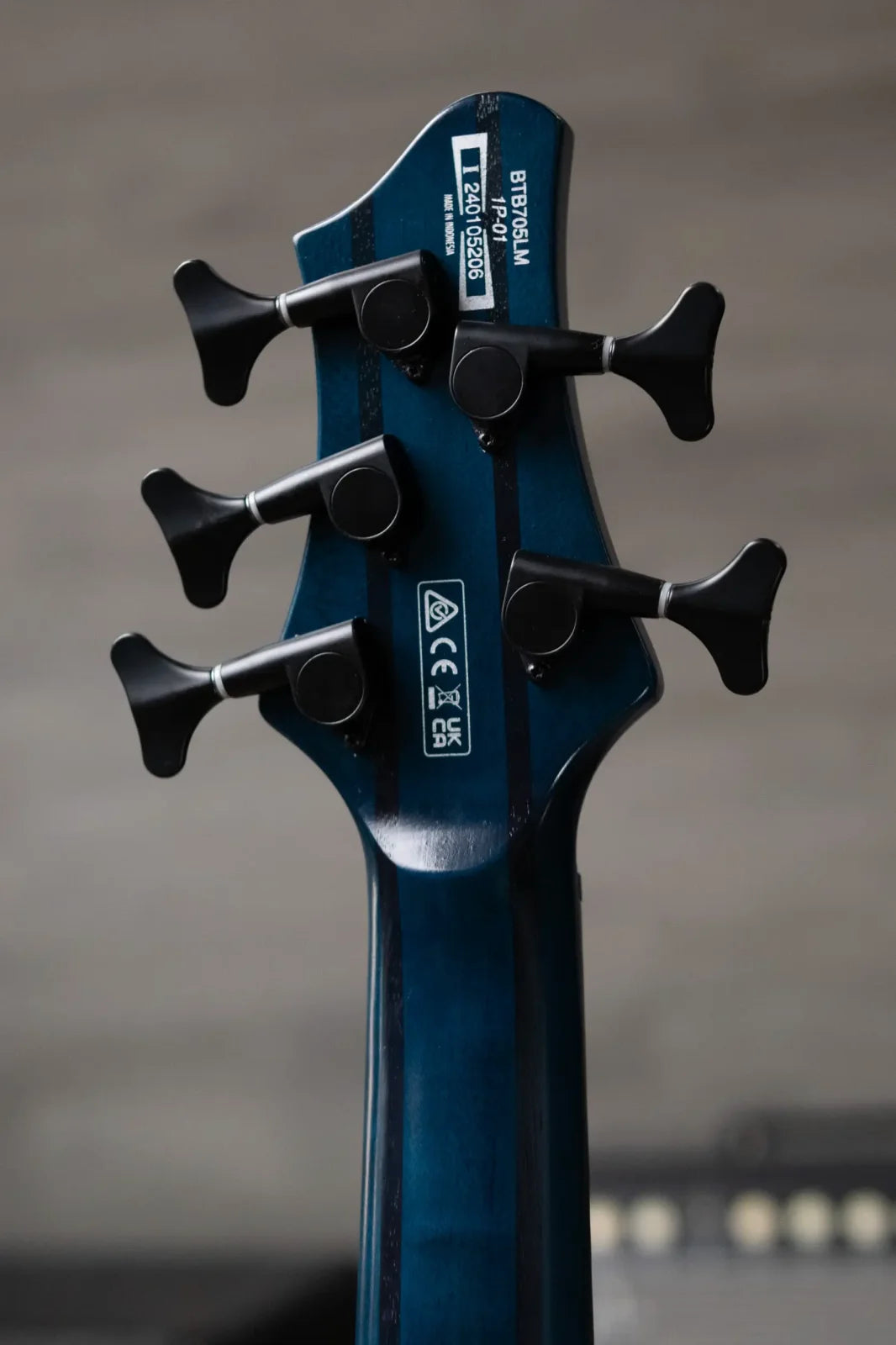 Ibanez BTB705LMCTL Bass Workshop Multi-Scale 5-String Electric Bass - Cosmic Blue Starburst Low Gloss