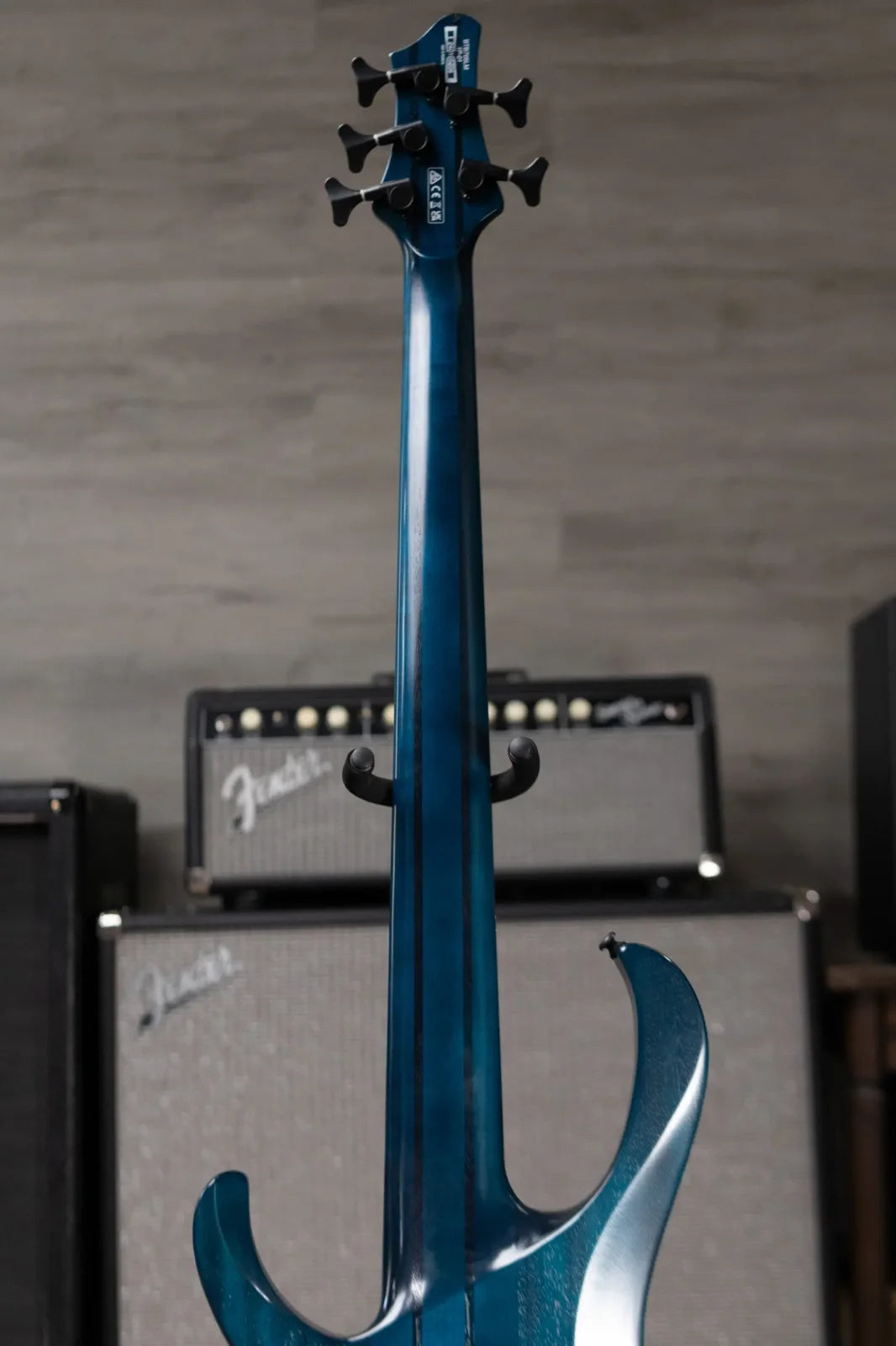 Ibanez BTB705LMCTL Bass Workshop Multi-Scale 5-String Electric Bass - Cosmic Blue Starburst Low Gloss
