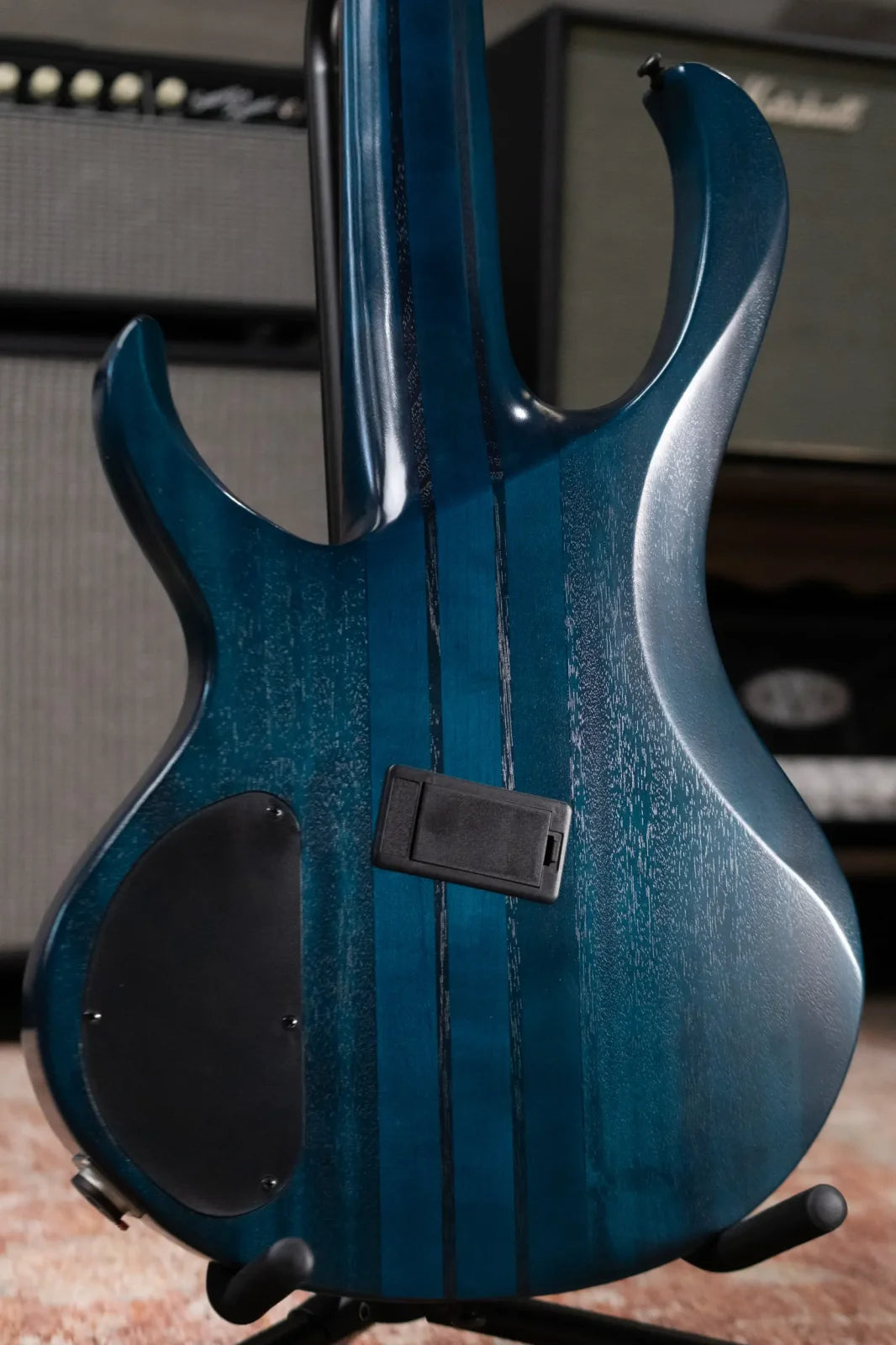 Ibanez BTB705LMCTL Bass Workshop Multi-Scale 5-String Electric Bass - Cosmic Blue Starburst Low Gloss
