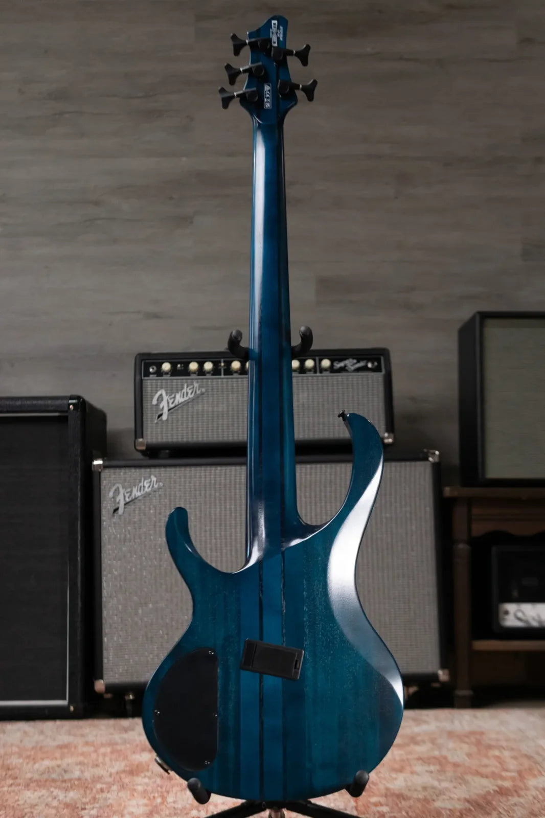 Ibanez BTB705LMCTL Bass Workshop Multi-Scale 5-String Electric Bass - Cosmic Blue Starburst Low Gloss