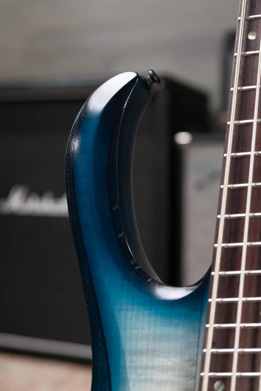 Ibanez BTB705LMCTL Bass Workshop Multi-Scale 5-String Electric Bass - Cosmic Blue Starburst Low Gloss