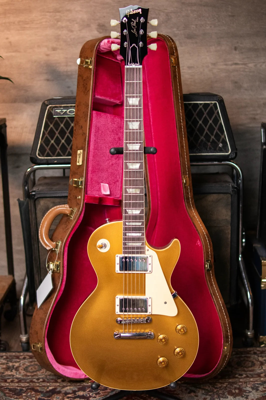 Gibson Custom Shop 57 Les Paul Standard - Double Gold with Hardshell Case