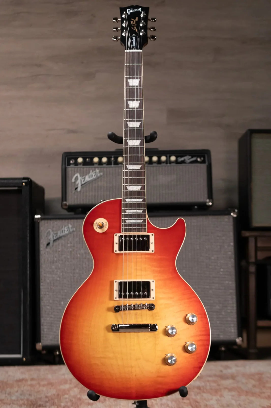 Gibson Les Paul Standard '60s Faded - Vintage Cherry Sunburst with Hardshell Case