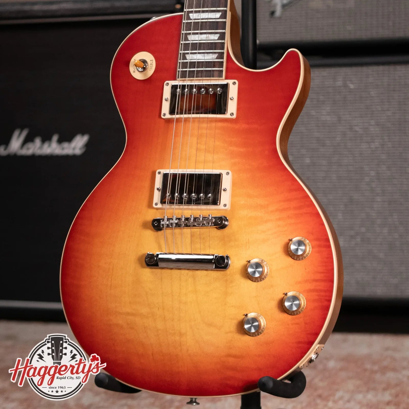 Gibson Les Paul Standard '60s Faded - Vintage Cherry Sunburst with Hardshell Case