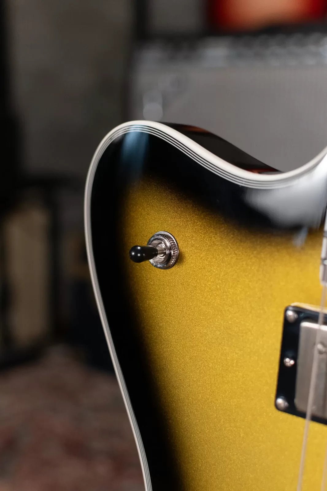 ESP LTD Bill Kelliher Sparrowhawk Electric Guitar - Vintage Silver Sunburst with Form Fit Case